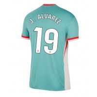 Maglia Calcio Atletico Madrid Julian Alvarez #19 Seconda Divisa 2024-25 Manica Corta